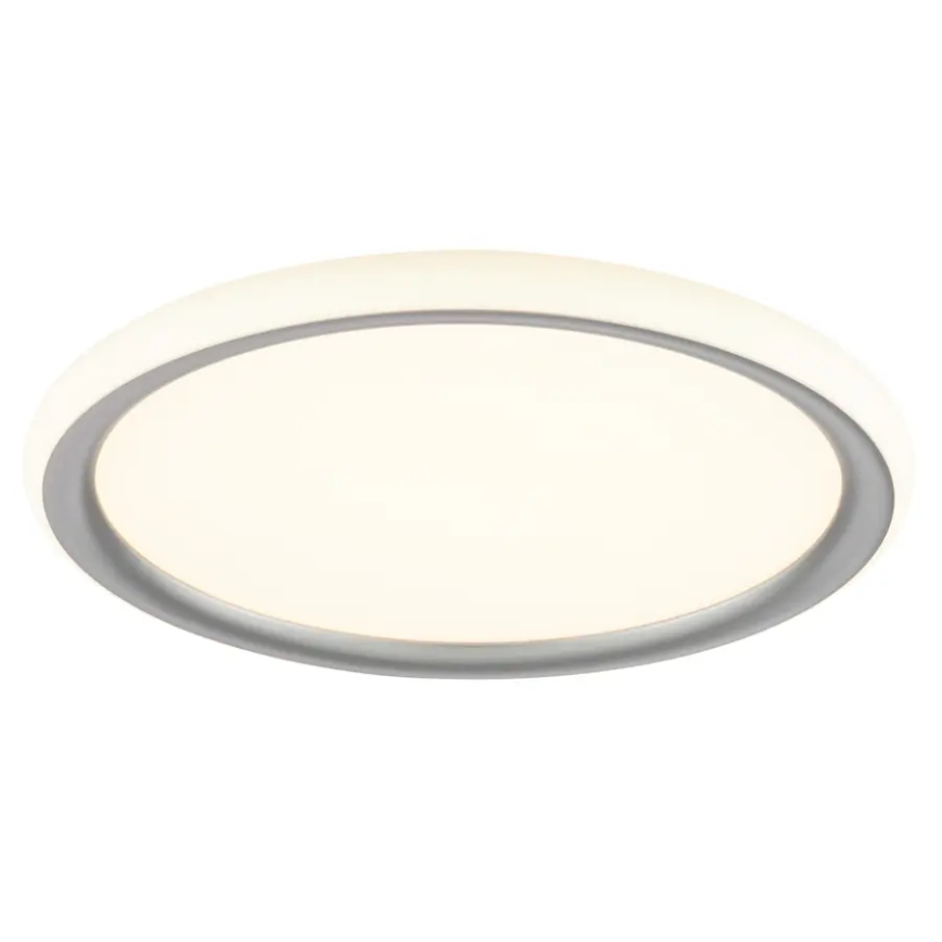 Brilliant - LED Dæmpbar loftlampe CARLOZ LED/16W/230V Ø 30 cm hvid/ grå