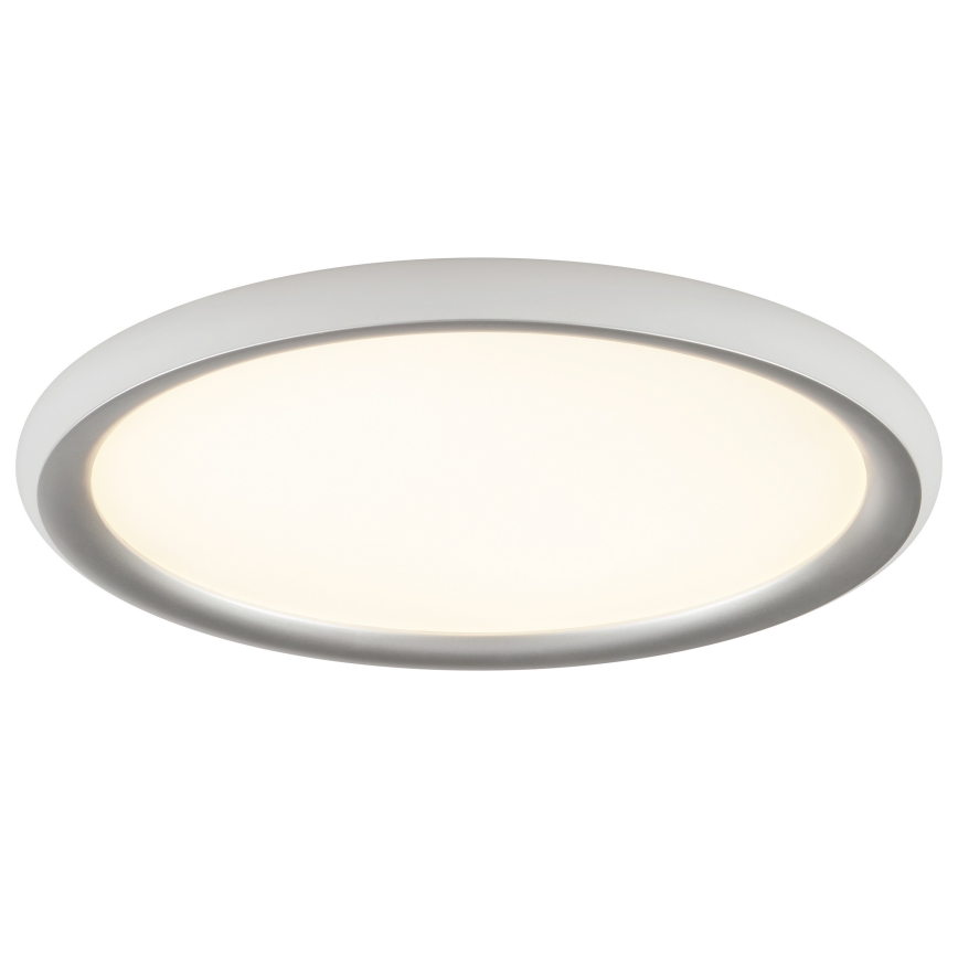 Brilliant - LED Dæmpbar loftlampe CARLOZ LED/16W/230V Ø 30 cm hvid/ grå