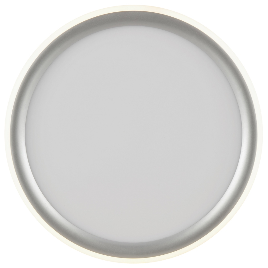 Brilliant - LED Dæmpbar loftlampe CARLOZ LED/16W/230V Ø 30 cm hvid/ grå