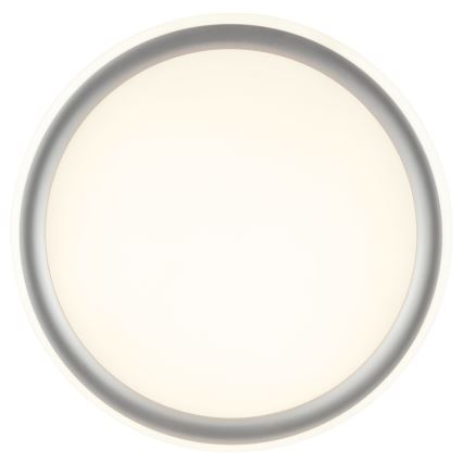 Brilliant - LED Dæmpbar loftlampe CARLOZ LED/16W/230V Ø 30 cm hvid/ grå