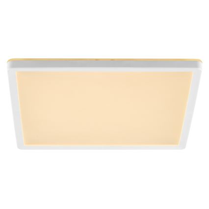 Brilliant - Dæmpbar LED-loftlampe LUMARO LED/18W/230V 3000-6500K 29,3x29,3 cm hvid + fjernbetjening