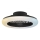 Brilliant - LED-dæmpbar loftlampe med ventilator MONTERO LED/20W/230V 2700-6500K Ø 42 cm sort + fjernbetjening