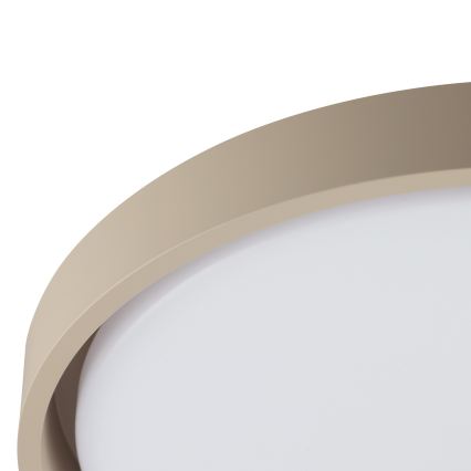 Brilliant - dæmpbar LED-loftlampe SANOZ LED/24W/230V 3000-6500K Ø 41 cm beige med fjernbetjening