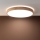 Brilliant - LED-dæmpbar loftlampe SLIMLINE LED/60W/230V 3000-6500K Ø 45 cm gummitræ + fjernbetjening