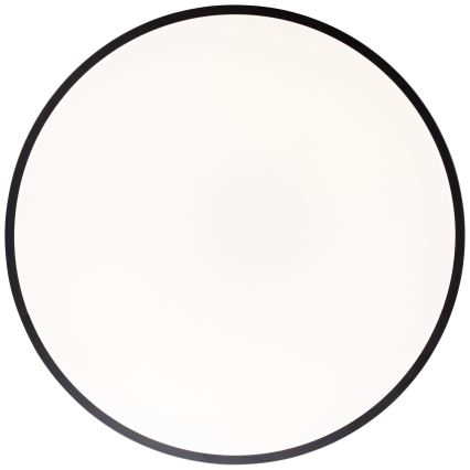 Brilliant - LED dæmpbar loftlampe SLIMLINE LED/60W/230V 3000-6500K Ø 49 cm sort + fjernbetjening