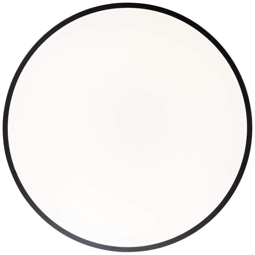 Brilliant - LED dæmpbar loftlampe SLIMLINE LED/60W/230V 3000-6500K Ø 49 cm sort + fjernbetjening
