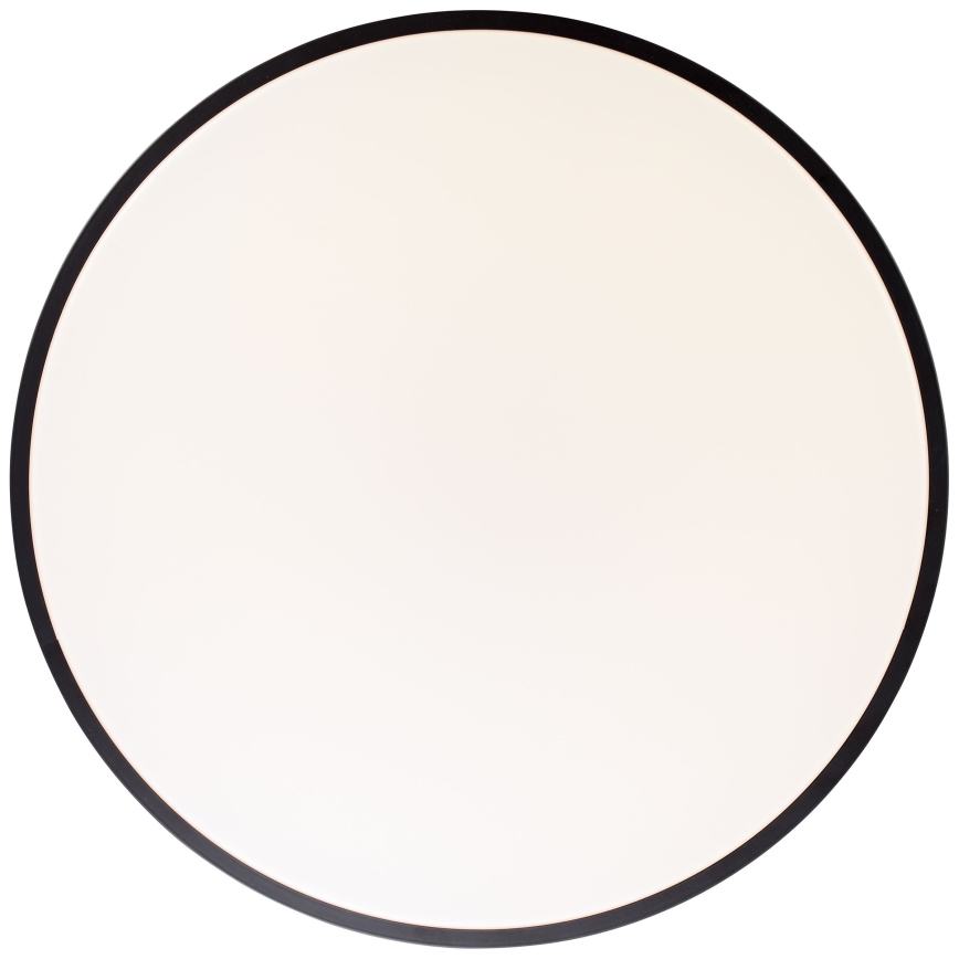 Brilliant - LED dæmpbar loftlampe SLIMLINE LED/60W/230V 3000-6500K Ø 49 cm sort + fjernbetjening
