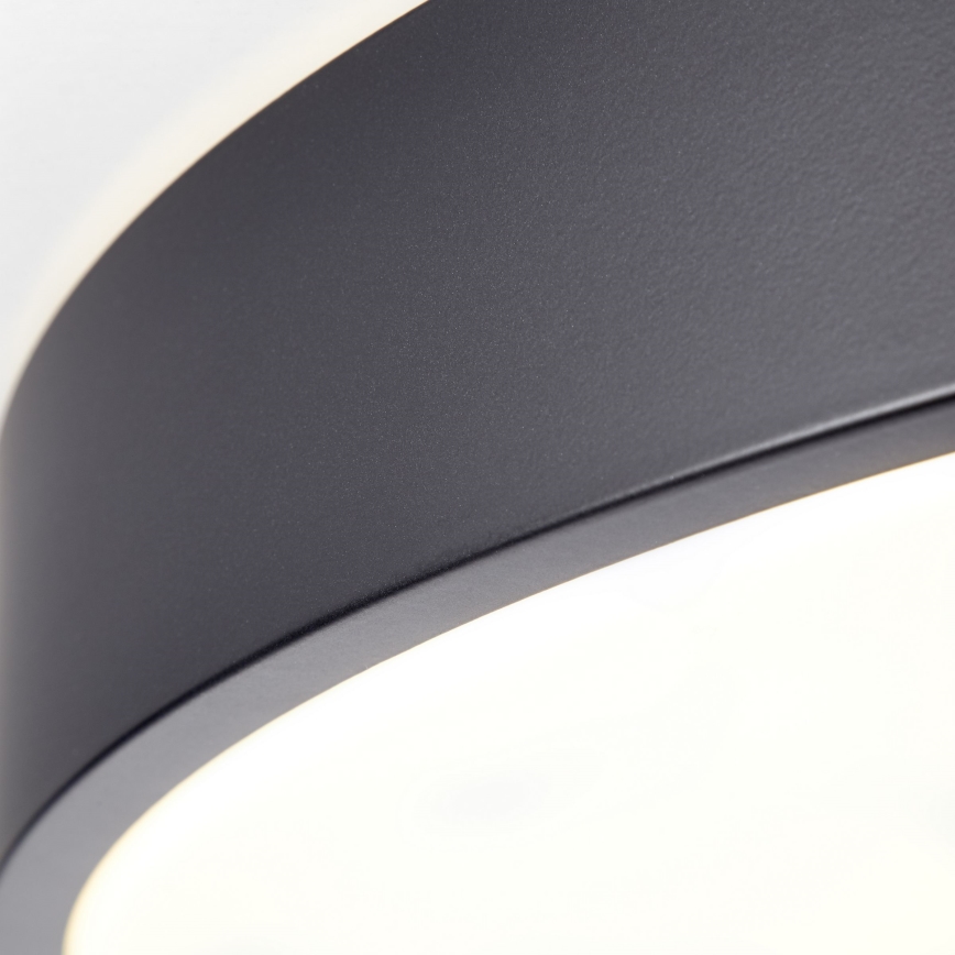Brilliant - LED dæmpbar loftlampe SLIMLINE LED/60W/230V 3000-6500K Ø 49 cm sort + fjernbetjening