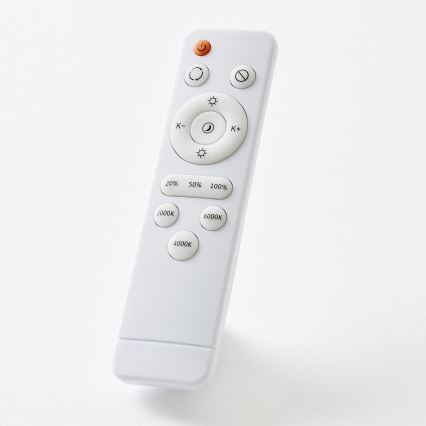 Brilliant - LED dæmpbar loftlampe SLIMLINE LED/60W/230V 3000-6500K Ø 49 cm sort + fjernbetjening