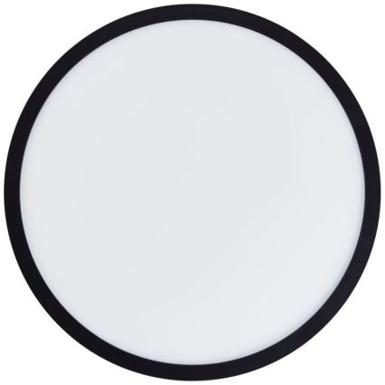 Brilliant - Dæmpbar LED-loftlampe SORELL LED/24W/230V 3000–6500 K Ø 42 cm sort + fjernbetjening