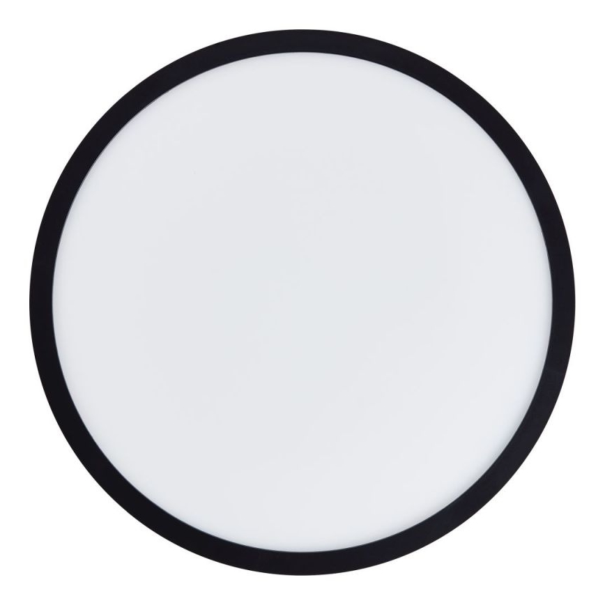 Brilliant - Dæmpbar LED-loftlampe SORELL LED/24W/230V 3000–6500 K Ø 42 cm sort + fjernbetjening
