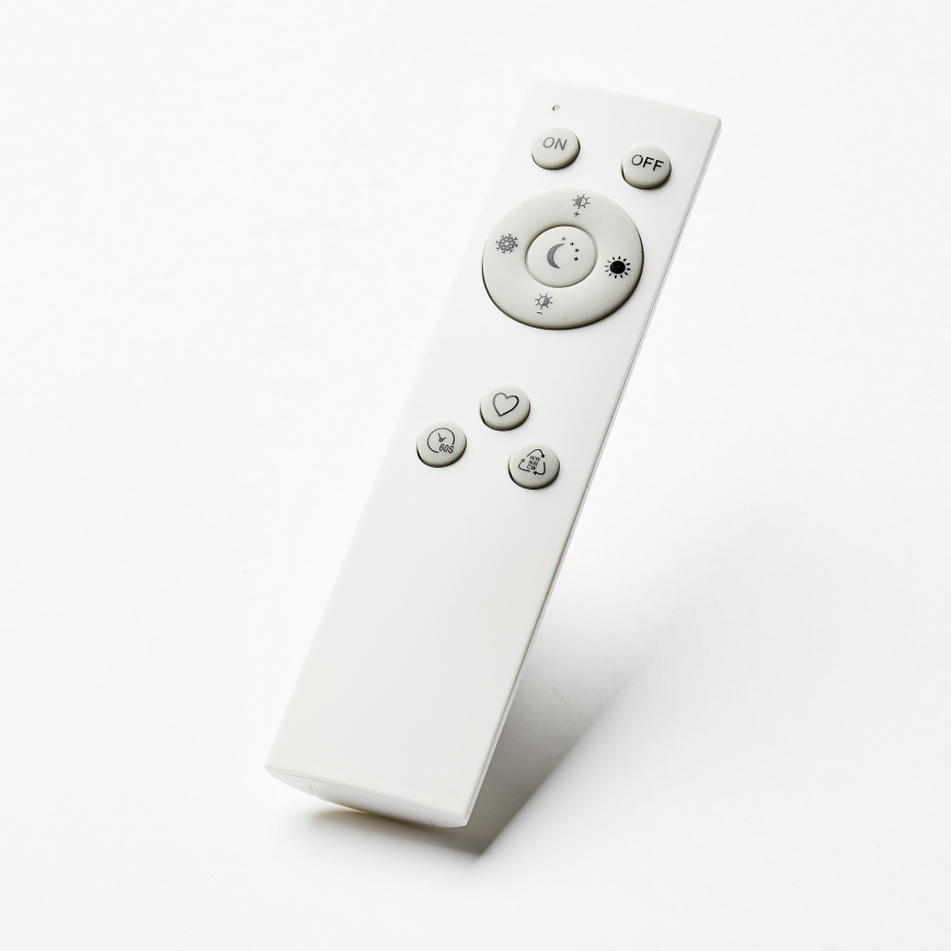 Brilliant - LED Dæmpbar loftlampe SORELL LED/24/230V 3000-6500K 42x42 cm hvid + fjernbetjening