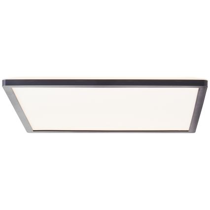 Brilliant - LED Dæmpbar loftlampe SORELL LED/24/230V 3000-6500K 42x42 cm sort + fjernbetjening