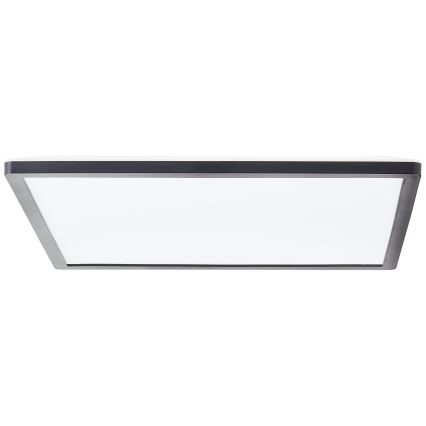 Brilliant - LED Dæmpbar loftlampe SORELL LED/24/230V 3000-6500K 42x42 cm sort + fjernbetjening