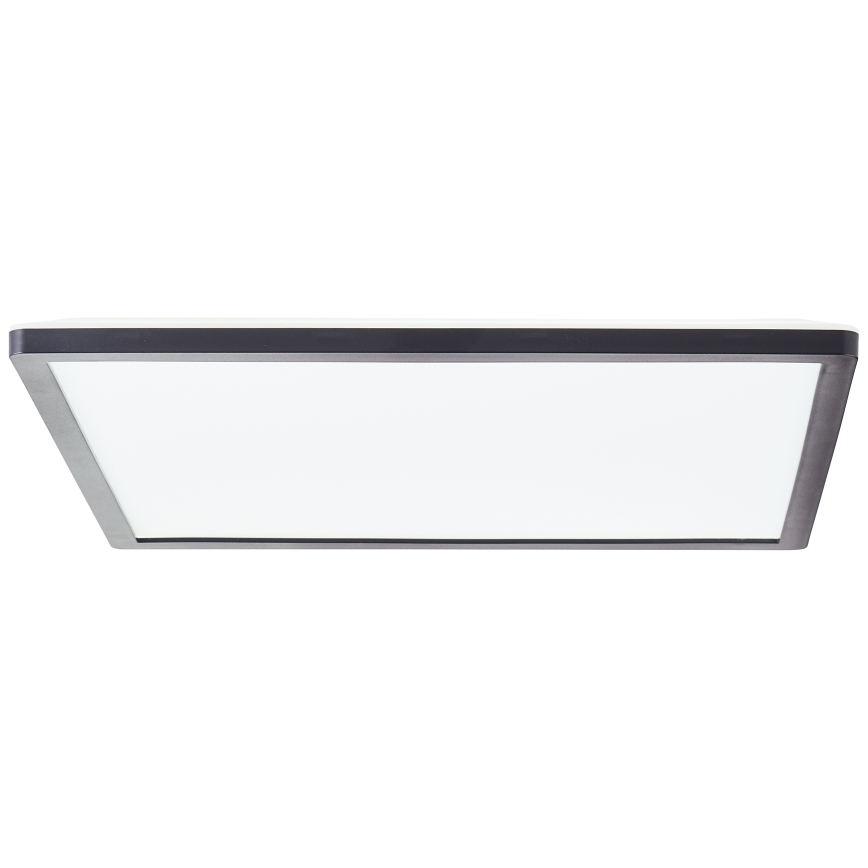 Brilliant - LED Dæmpbar loftlampe SORELL LED/24/230V 3000-6500K 42x42 cm sort + fjernbetjening