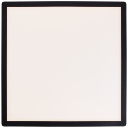 Brilliant - LED Dæmpbar loftlampe SORELL LED/24/230V 3000-6500K 42x42 cm sort + fjernbetjening