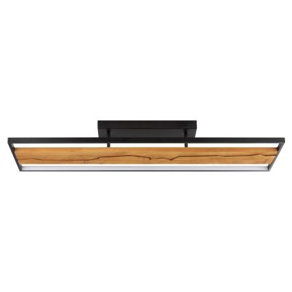 Brilliant - Dæmpbar LED-loftlampe THUNDER LED/42W/230V i fyrretræ