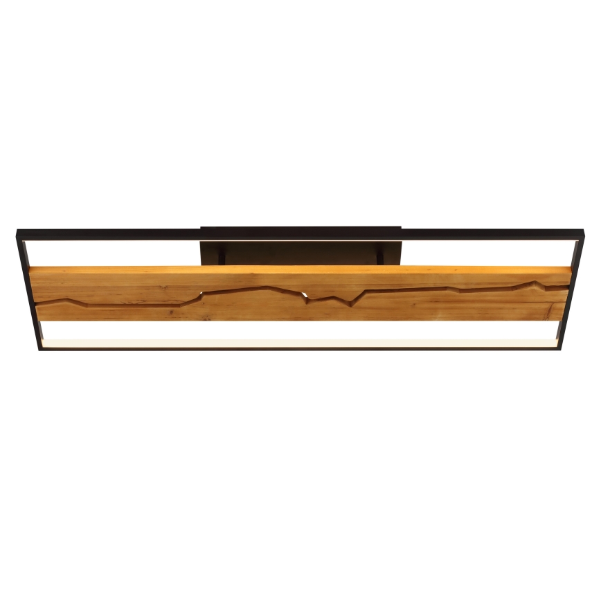 Brilliant - Dæmpbar LED-loftlampe THUNDER LED/42W/230V i fyrretræ