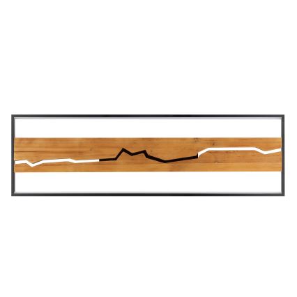 Brilliant - Dæmpbar LED-loftlampe THUNDER LED/42W/230V i fyrretræ