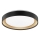 Brilliant - LED dæmpbar loftlampe WALDO LED/24W/230V 3000-6500K pr. 38,5 cm sort/guld + fjernbetjening