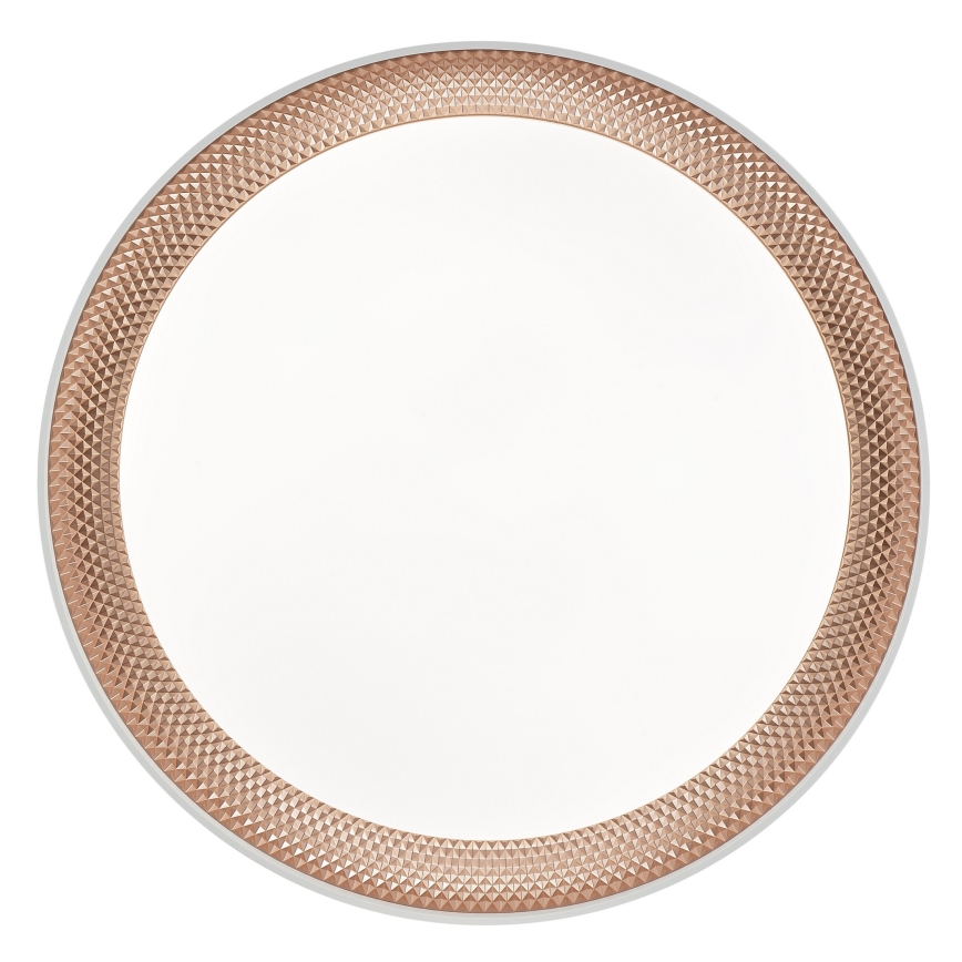 Brilliant - LED-dæmpbar loftlampe WALDO LED/24W/230V 3000-6500K Ø 38,5 cm hvid/rosaguld + fjernbetjening