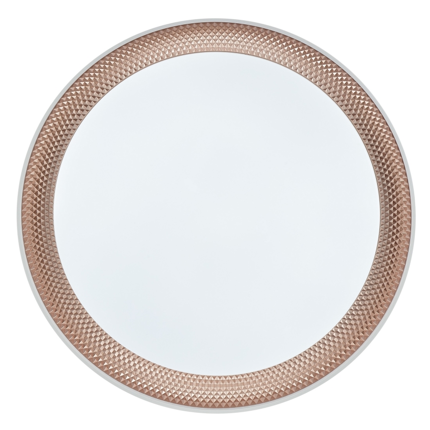 Brilliant - LED-dæmpbar loftlampe WALDO LED/24W/230V 3000-6500K Ø 38,5 cm hvid/rosaguld + fjernbetjening