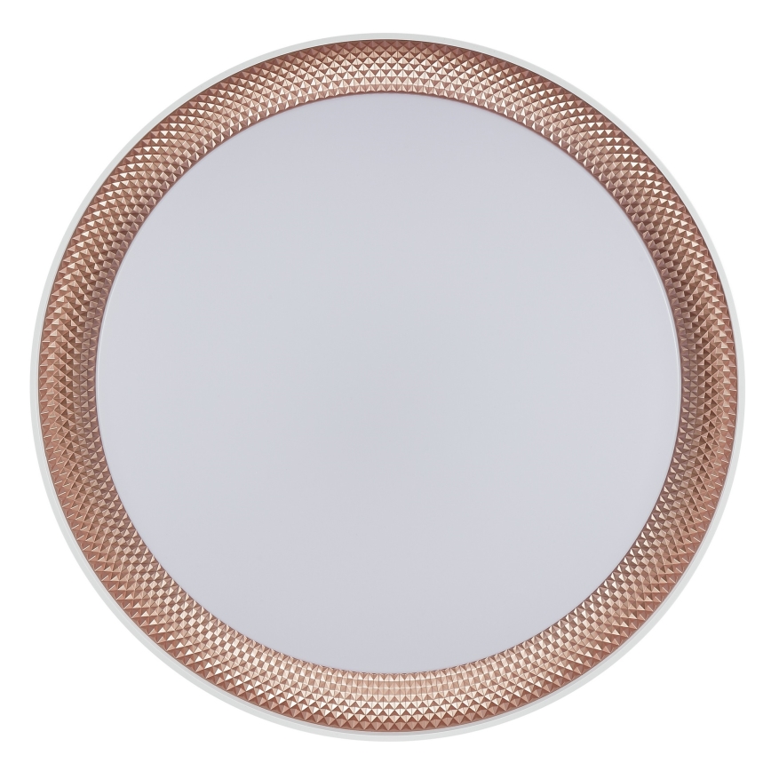 Brilliant - LED-dæmpbar loftlampe WALDO LED/24W/230V 3000-6500K Ø 38,5 cm hvid/rosaguld + fjernbetjening