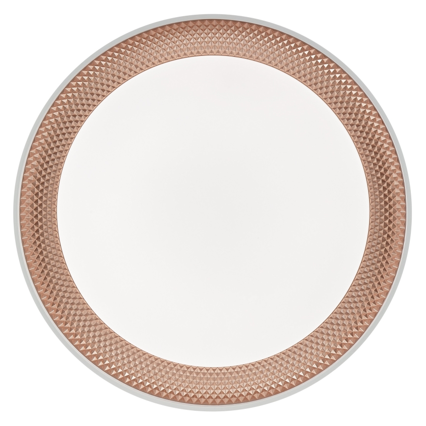 Brilliant - Dæmpbar LED-loftlampe WALDO LED/36W/230V 3000-6500K Ø 48,5 cm hvid/roséguld + fjernbetjening
