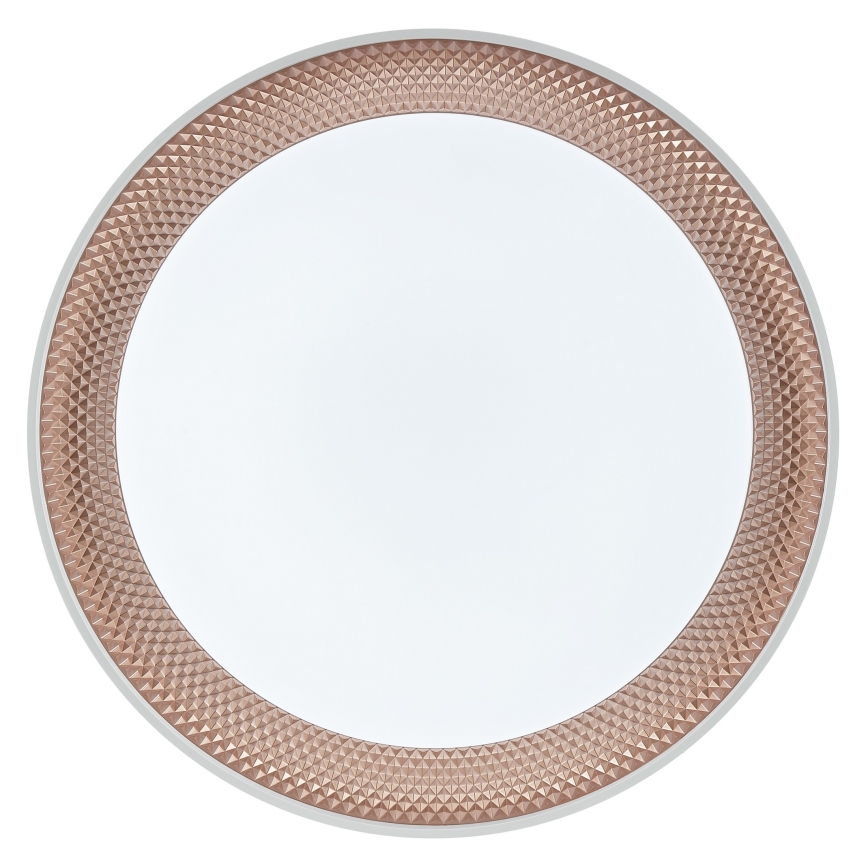 Brilliant - Dæmpbar LED-loftlampe WALDO LED/36W/230V 3000-6500K Ø 48,5 cm hvid/roséguld + fjernbetjening