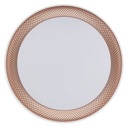 Brilliant - Dæmpbar LED-loftlampe WALDO LED/36W/230V 3000-6500K Ø 48,5 cm hvid/roséguld + fjernbetjening