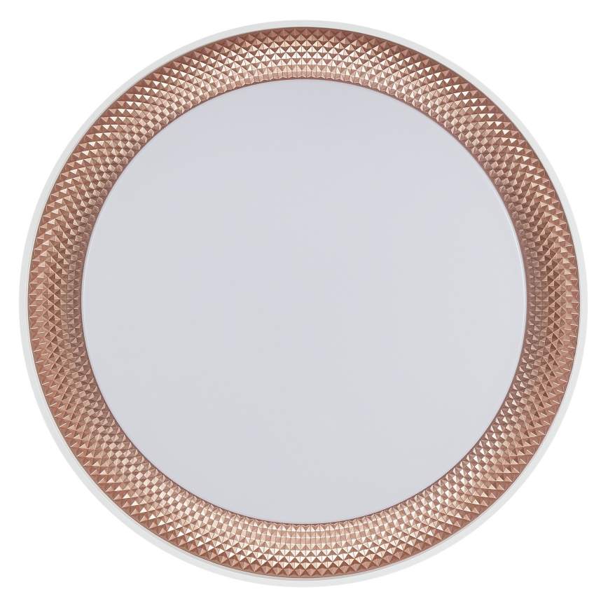 Brilliant - Dæmpbar LED-loftlampe WALDO LED/36W/230V 3000-6500K Ø 48,5 cm hvid/roséguld + fjernbetjening