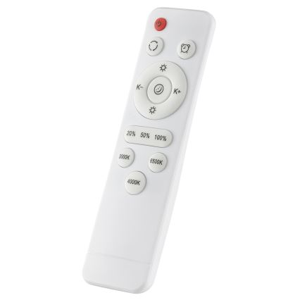 Brilliant - Dæmpbar LED-loftlampe WALDO LED/36W/230V 3000-6500K Ø 48,5 cm hvid/roséguld + fjernbetjening