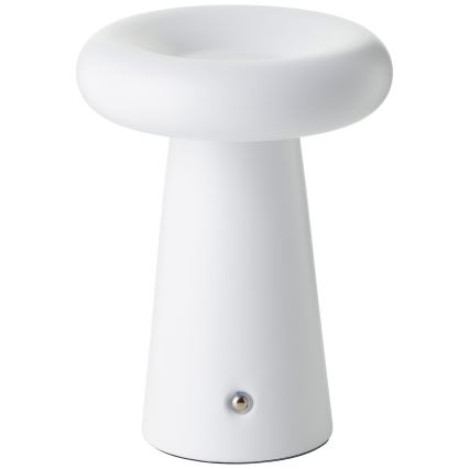 Brilliant - LED Dæmpbar Touch Udendørs Bordlampe MUFFIN LED/3W/5V USB 2600 mAh IP44 hvid