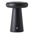 Brilliant - LED Dæmpbar Touch Udendørs Bordlampe MUFFIN LED/3W/5V USB 2600 mAh IP44 sort