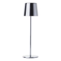 Brilliant - LED Dæmpbar Touch Udendørslampe XAANA LED/4W/5V 3000/4000/6500K 2600 mAh IP44 blank krom