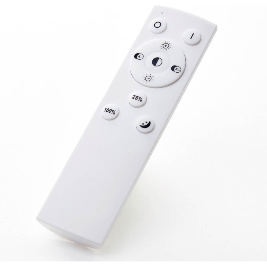 Brilliant - LED Dæmpbart loftlys AYDIN LED/34W/230V 3000-6500K sort + fjernbetjening