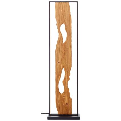 Brilliant - LED gulvlampe CHAUMONT LED/20W/230V fyrretræ - FSC certificeret