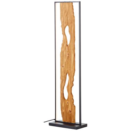 Brilliant - LED gulvlampe CHAUMONT LED/20W/230V fyrretræ - FSC certificeret