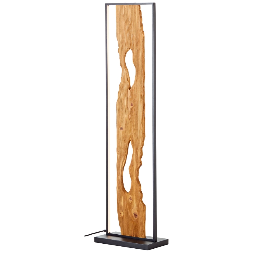 Brilliant - LED gulvlampe CHAUMONT LED/20W/230V fyrretræ - FSC certificeret