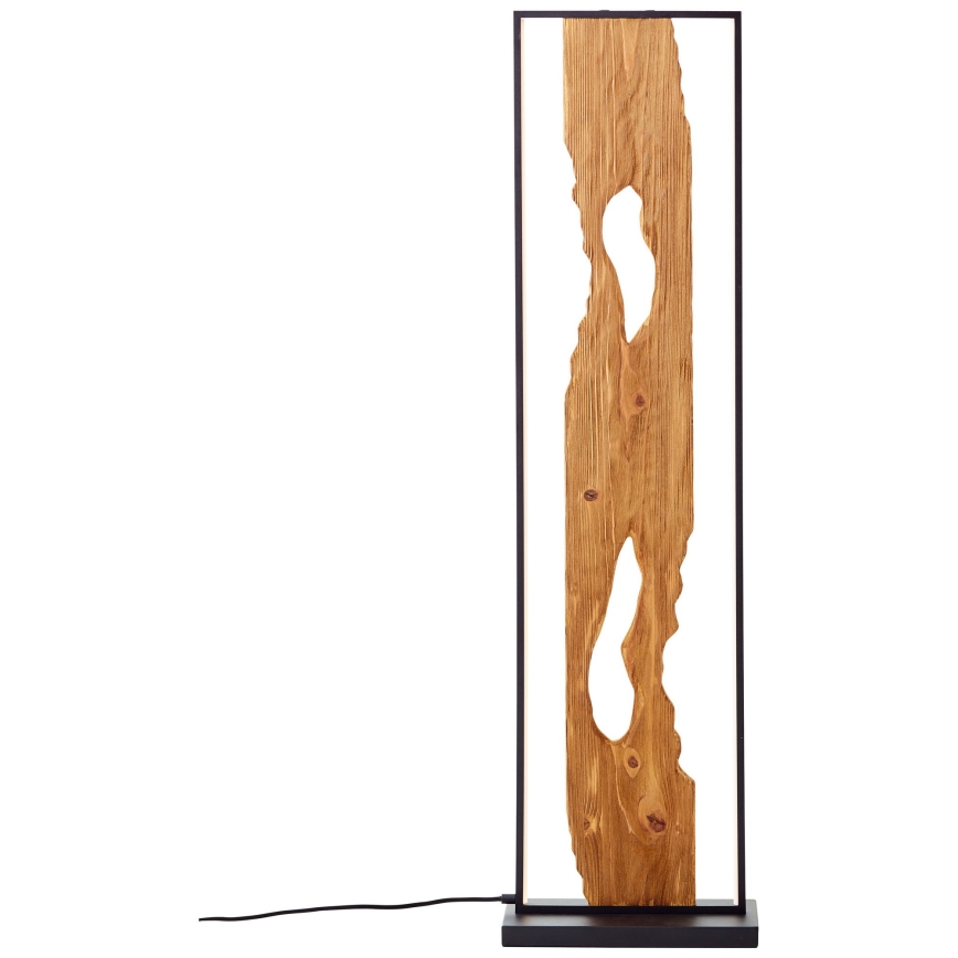 Brilliant - LED gulvlampe CHAUMONT LED/20W/230V fyrretræ - FSC certificeret