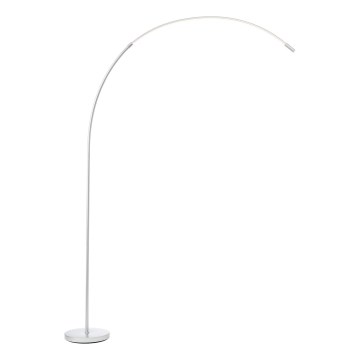 Brilliant - LED gulvlampe dæmpbar m. touch-funktion BOW LED/14W/230V 3000/4000/6500K mat krom