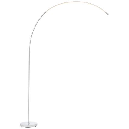 Brilliant - LED gulvlampe dæmpbar m. touch-funktion BOW LED/14W/230V 3000/4000/6500K mat krom