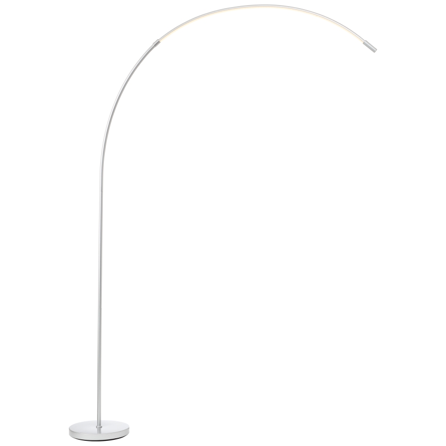 Brilliant - LED gulvlampe dæmpbar m. touch-funktion BOW LED/14W/230V 3000/4000/6500K mat krom