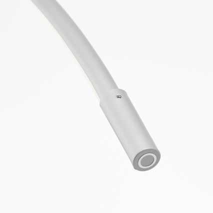 Brilliant - LED gulvlampe dæmpbar m. touch-funktion BOW LED/14W/230V 3000/4000/6500K mat krom