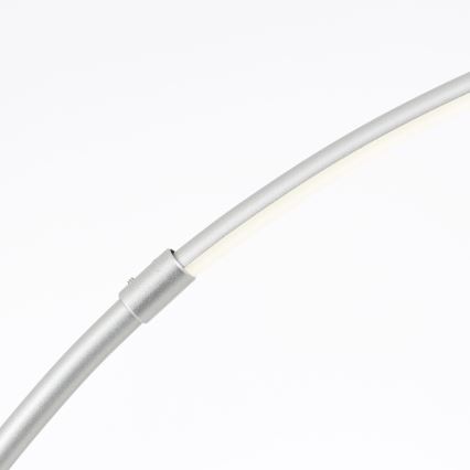 Brilliant - LED gulvlampe dæmpbar m. touch-funktion BOW LED/14W/230V 3000/4000/6500K mat krom