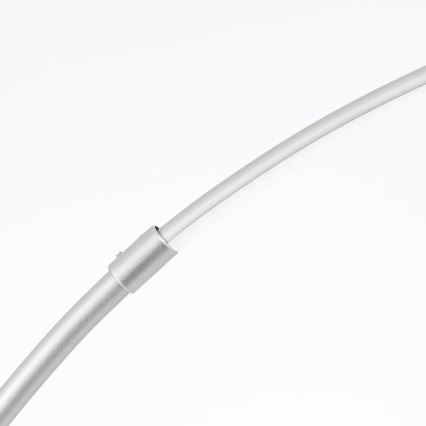 Brilliant - LED gulvlampe dæmpbar m. touch-funktion BOW LED/14W/230V 3000/4000/6500K mat krom