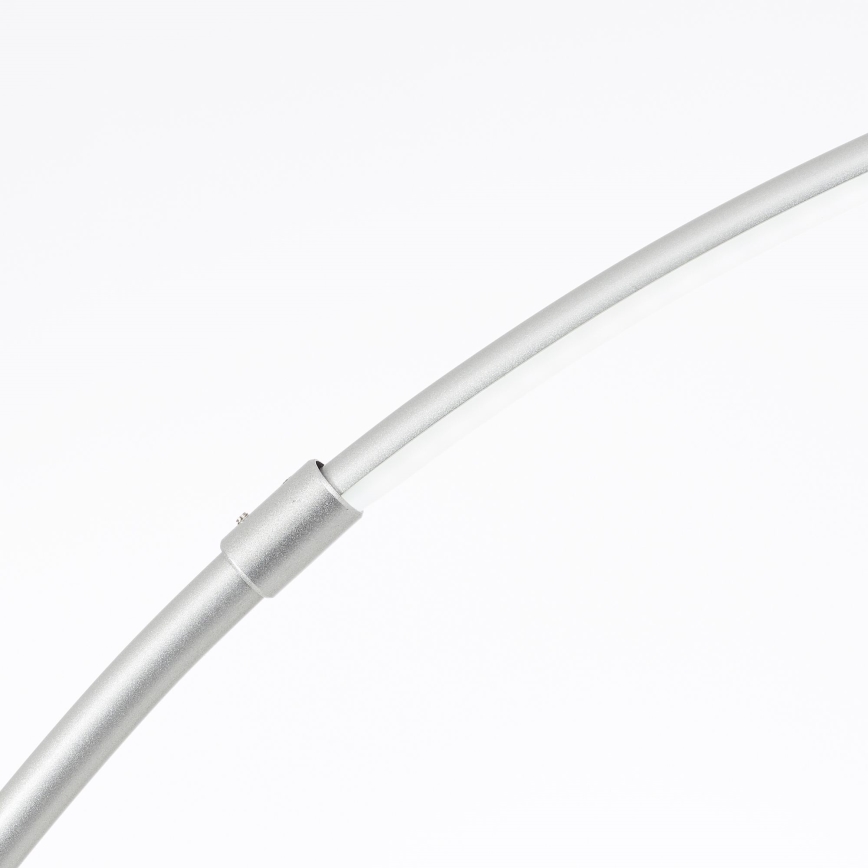 Brilliant - LED gulvlampe dæmpbar m. touch-funktion BOW LED/14W/230V 3000/4000/6500K mat krom