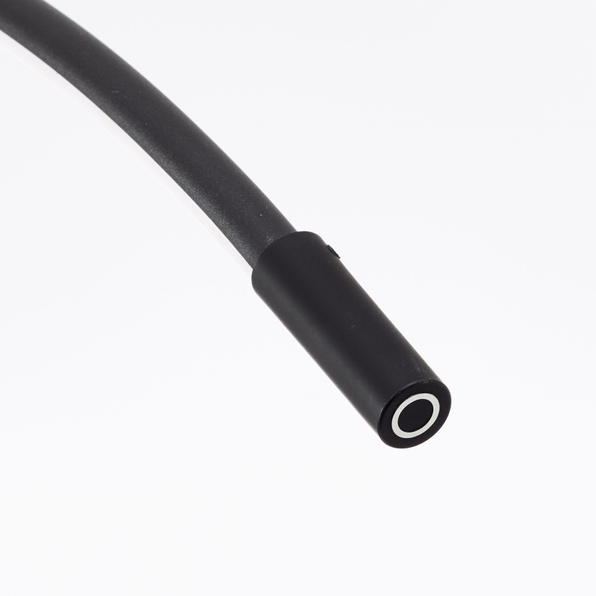 Brilliant - LED gulvlampe dæmpbar m. touch-funktion BOW LED/14W/230V 3000/4000/6500K sort