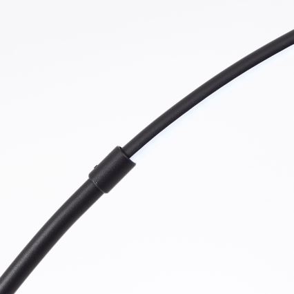 Brilliant - LED gulvlampe dæmpbar m. touch-funktion BOW LED/14W/230V 3000/4000/6500K sort