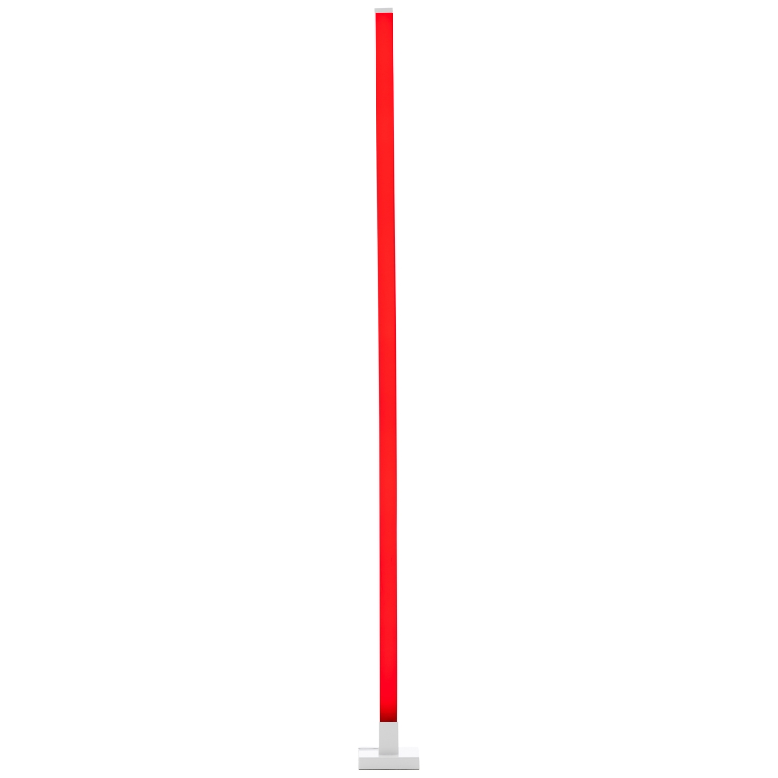 Brilliant - LED gulvlampe m. RGBW-farver dæmpbar NEELE LED/6,5W/230V hvid + fjernbetjening